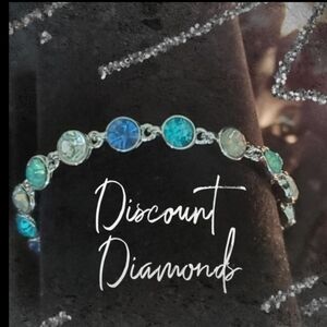 Multi Colored Topaz Tennis Bracelet